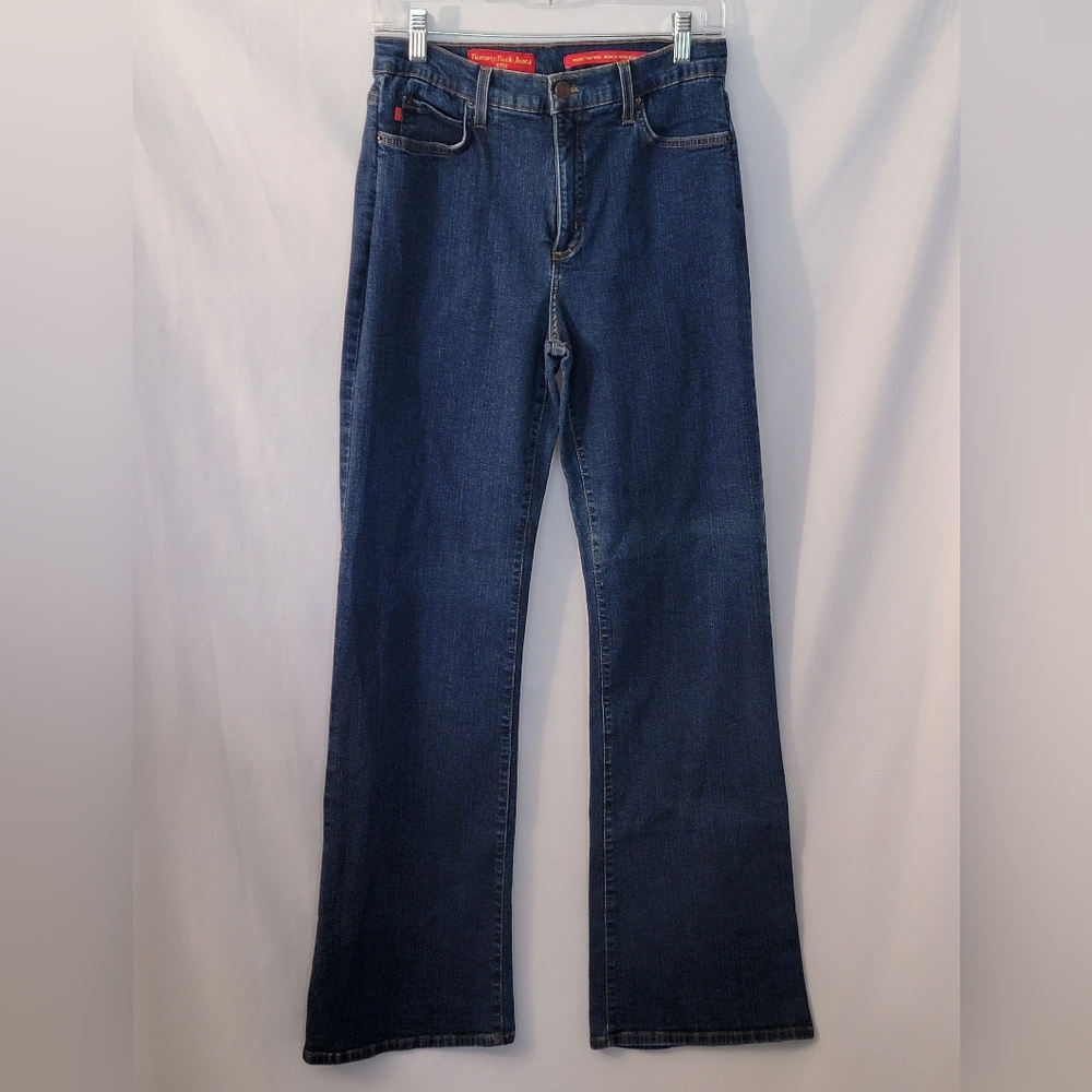 NYDJ Tummy Tuck Jeans with Flared Leg Size 8